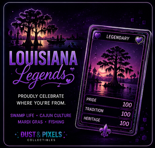 🌴 Louisiana Legends