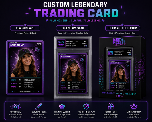 Custom Legendary Trading Card