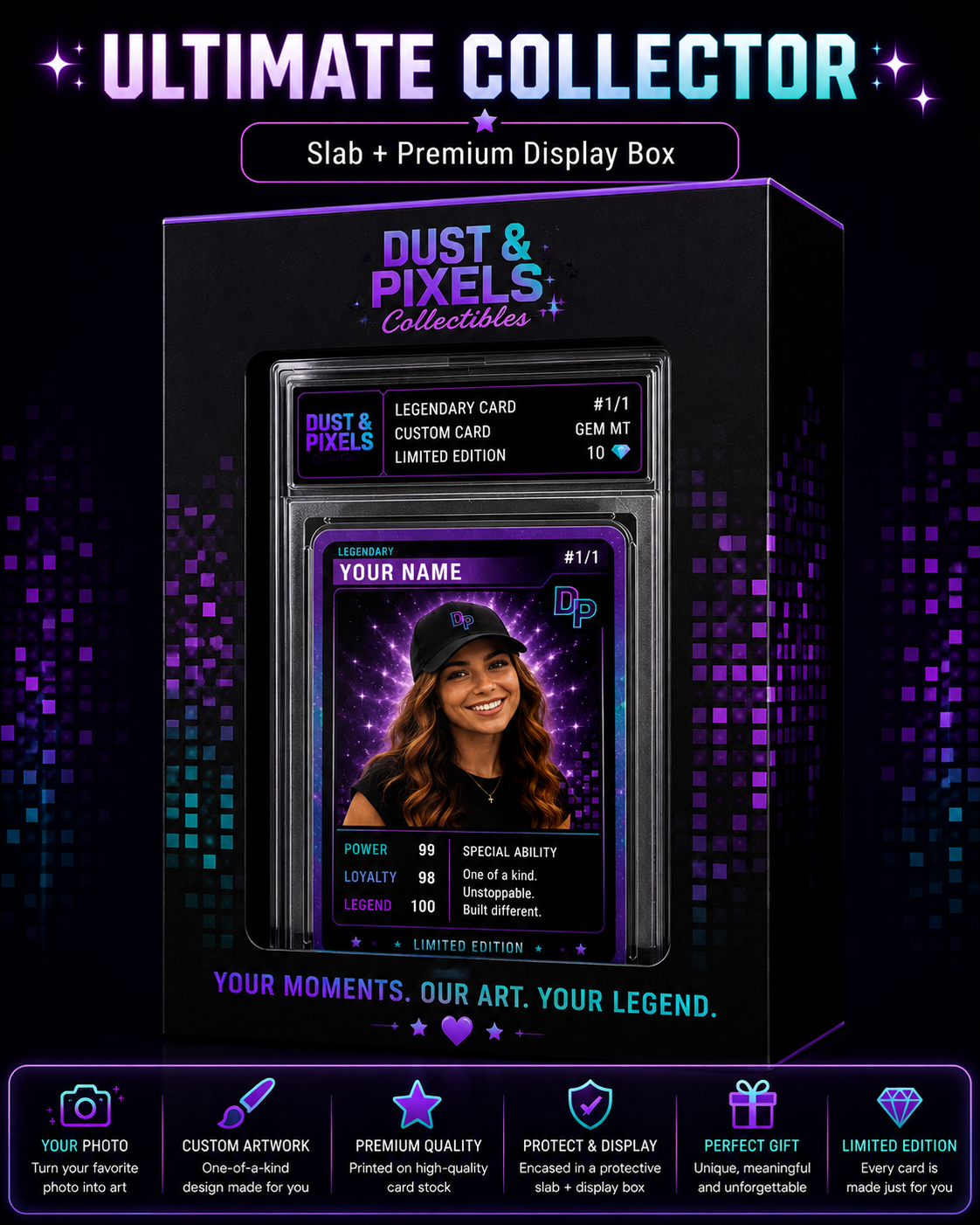 Custom Legendary Trading Card